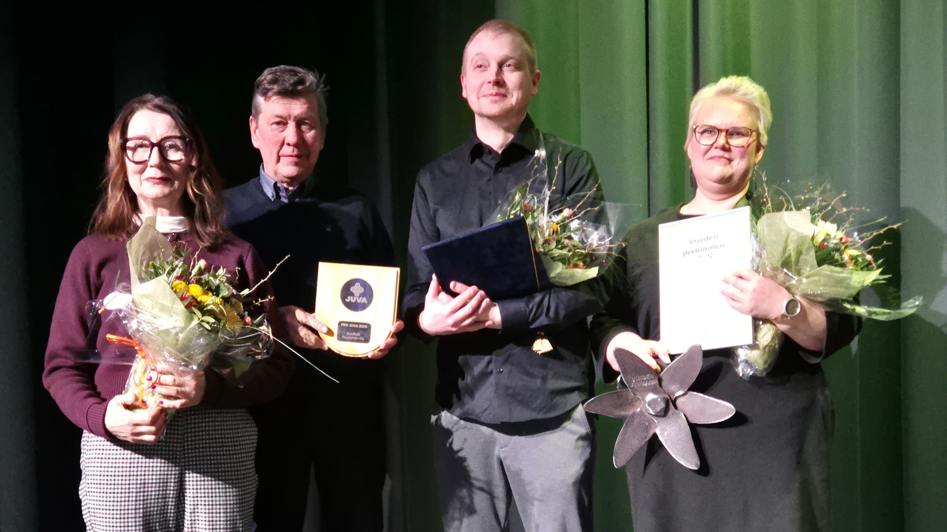 Pro Juva -palkinto myönnettiin Suurosen Ravitalli Oy:lle